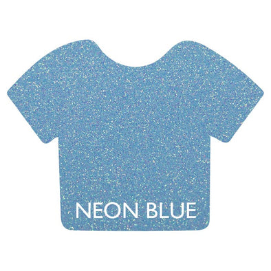 Neon Blue Siser Glitter