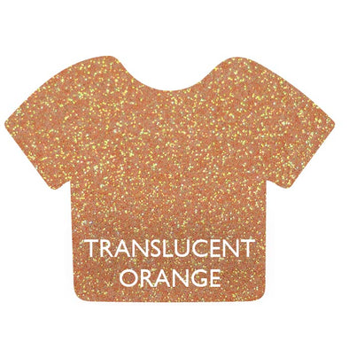 Translucent Orange Siser Glitter