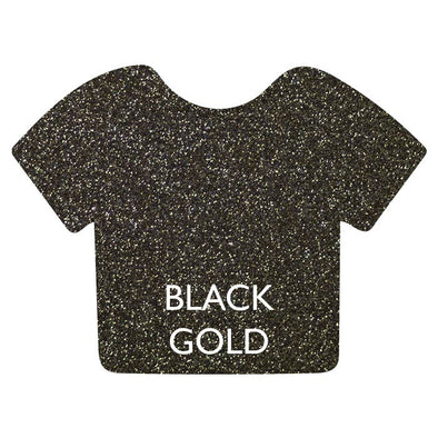 Black Gold Siser Glitter