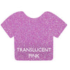 Translucent Pink Siser Glitter